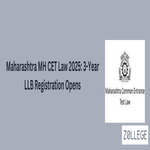 Maharashtra MH CET Law 2025 3 Year LLB Registration Opens